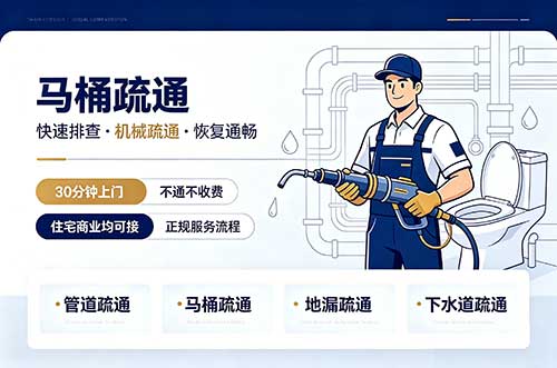 密山马桶疏通