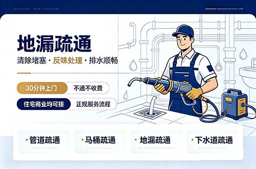 密山地漏疏通